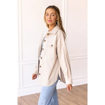 Leather Shacket