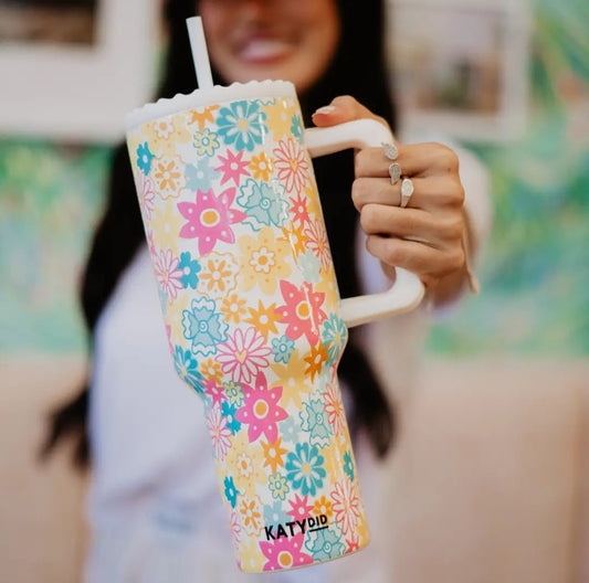 Spring Flowers Tumbler